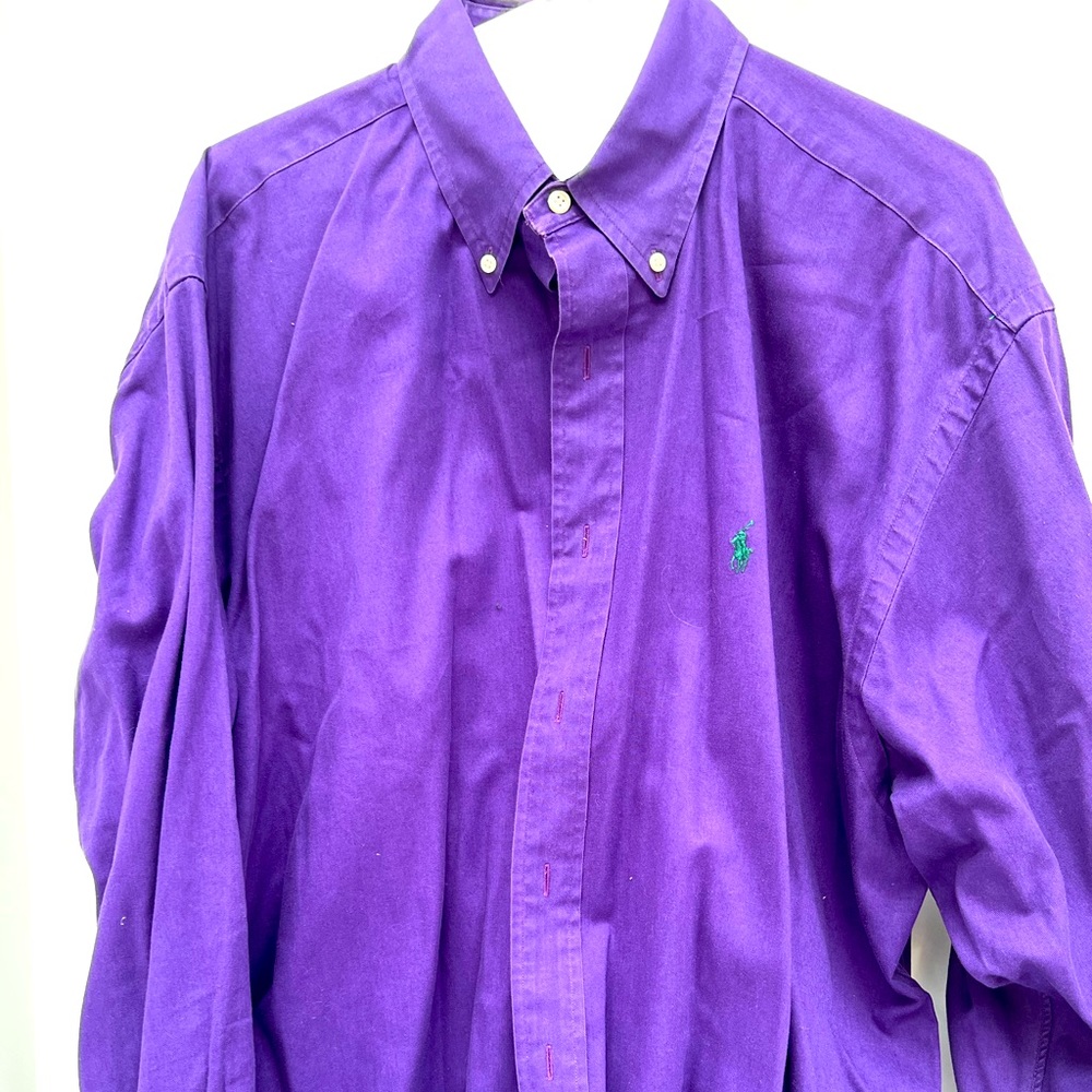 Ralph Lauren long sleeved button down.  L. EUC!